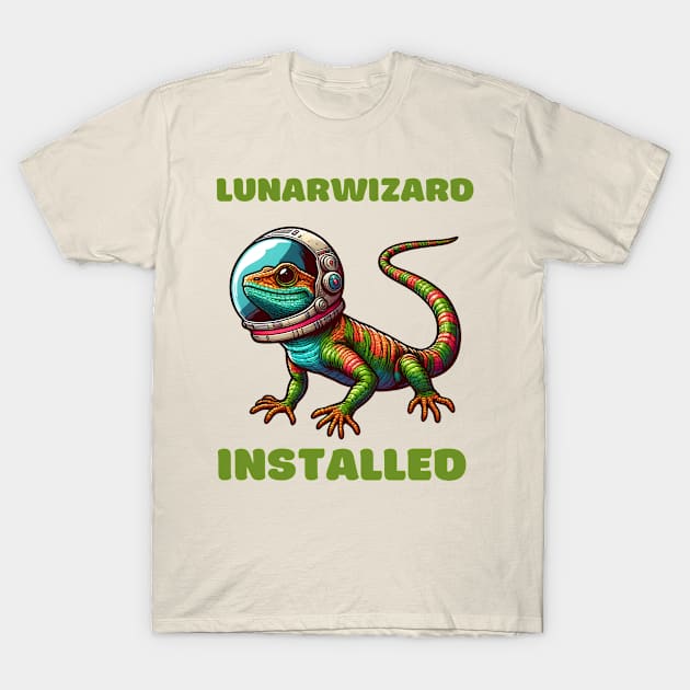 Astronomy lizard T-Shirt by Japanese Fever